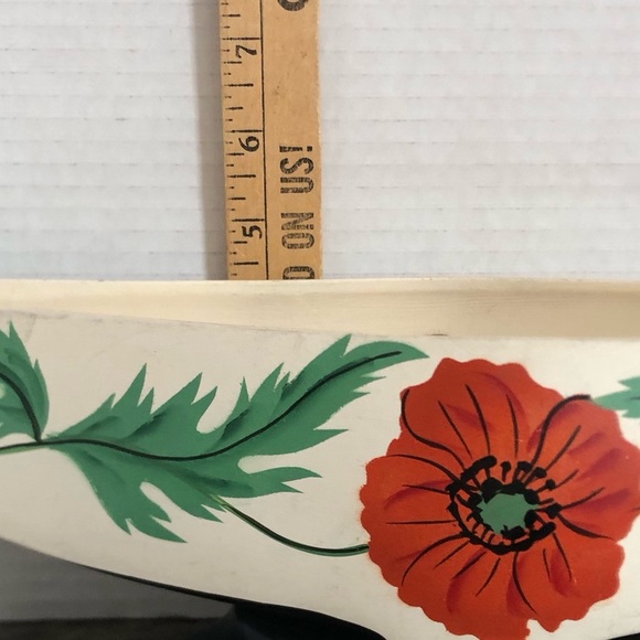 Vtg Brentleighware Large Floral Planter - Picture 10 of 16